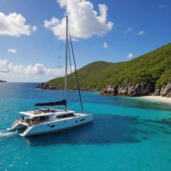 Comment organiser une croisière en catamaran autour des îles Vierges britanniques : itinéraires et équipements ?